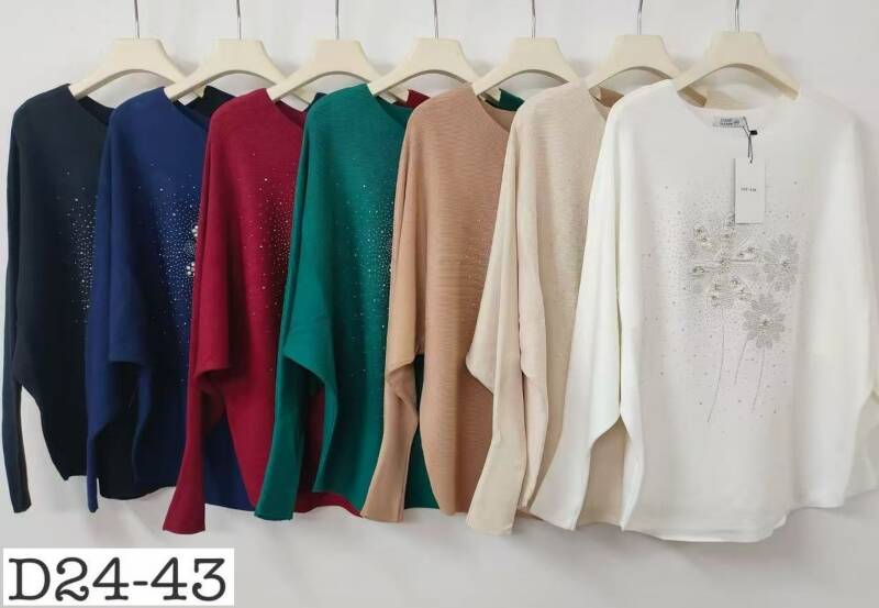 Bluzki damskie Roz Standard, Mix Kolor Paczka 10 szt